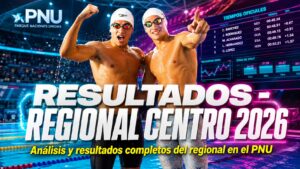 Resultados Regional Central de natacion 2026