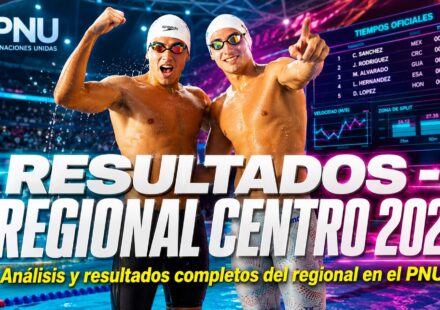 Resultados Regional Central de natacion 2026